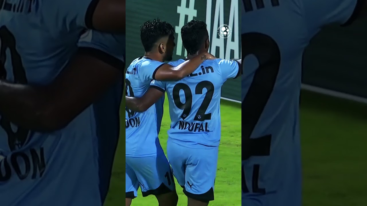 Noufal sets it up for Brandon, who finishes first time to seal the win for the Islanders. 💪 #ISL12