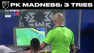 PK Madness + VAR: Teammates Argue, 3 PK Tries & Referee Goes TWICE to the Monitor