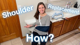 How to Use the Toilet after Shoulder Replacement | Rotator Cuff Repair, Labral Tear, Surgery, Injury