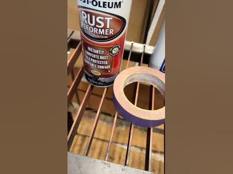 Testing various rust removers! #metal #rust #rustremoval # ...