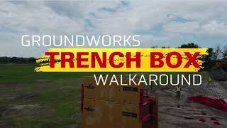 GroundWorks Safety Systems Trench Box - Walk Around with Ziegler Rental