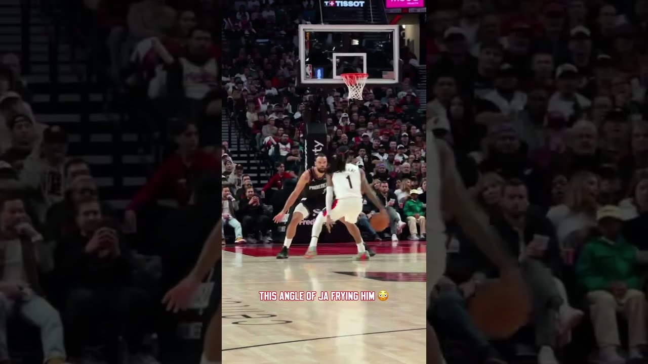 Just can't guard Ja 🤷‍♂️ #nba #blazers #jamorant #highlights