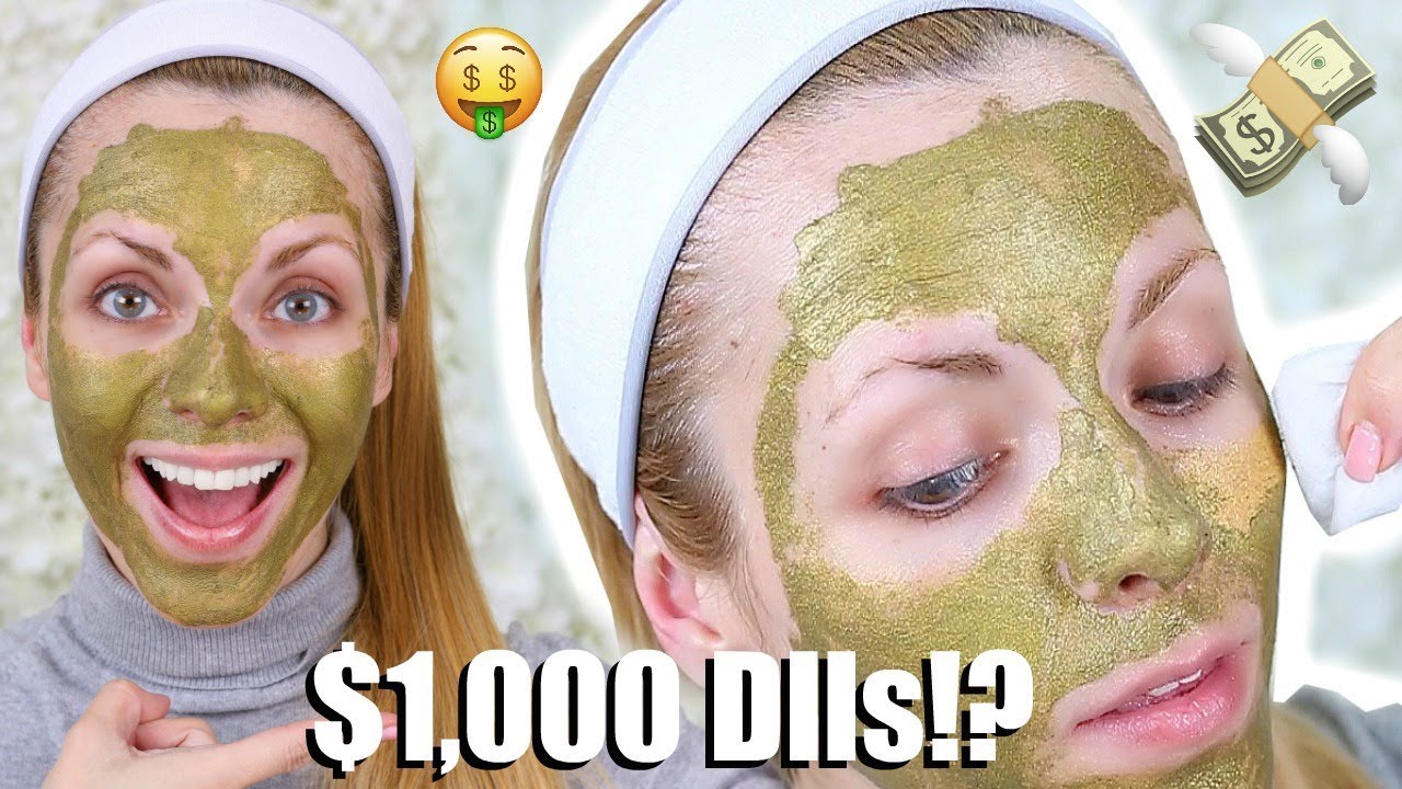 $1,000 DLLS POR UNA MASCARILLA DE ORO!? REALMENTE SIRVE!!???