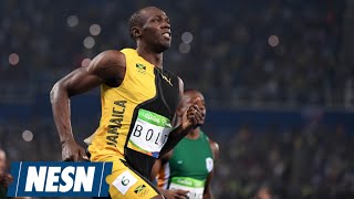 Usain Bolt Earns Historic 100M Three-Peat At Olympics