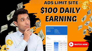 Ads Limit Site Daily $100+ Earning | Adsense Loading Kaise Kare | Adsense Loading Live Proof