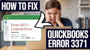 Fix QuickBooks License Error 3371 | Step-by-Step Guide