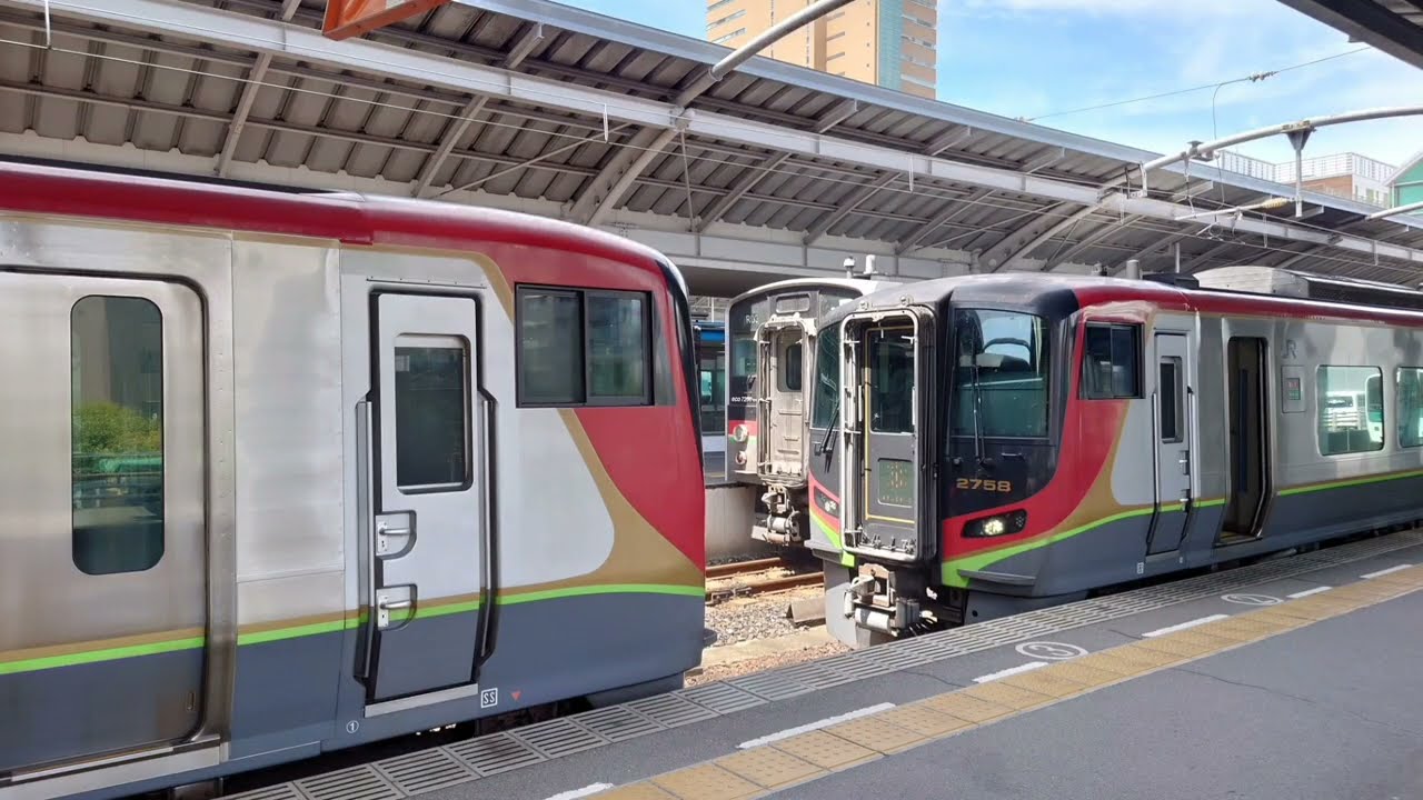行先板高松↔️引田　高松↔️徳島 音鉄][車窓] JR四国 特急うずしお17号 高松→徳島 2714 - YouTube