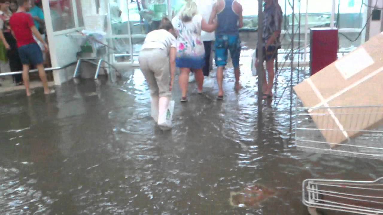 Потоп в леруа мерлен Самара (часть 1) - YouTube