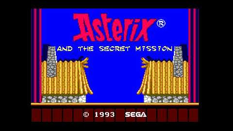 Asterix and the Secret Mission (SMS) - Intro