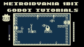 Godot 3.2 Metroidvania 1bit Tutorials - Trailer