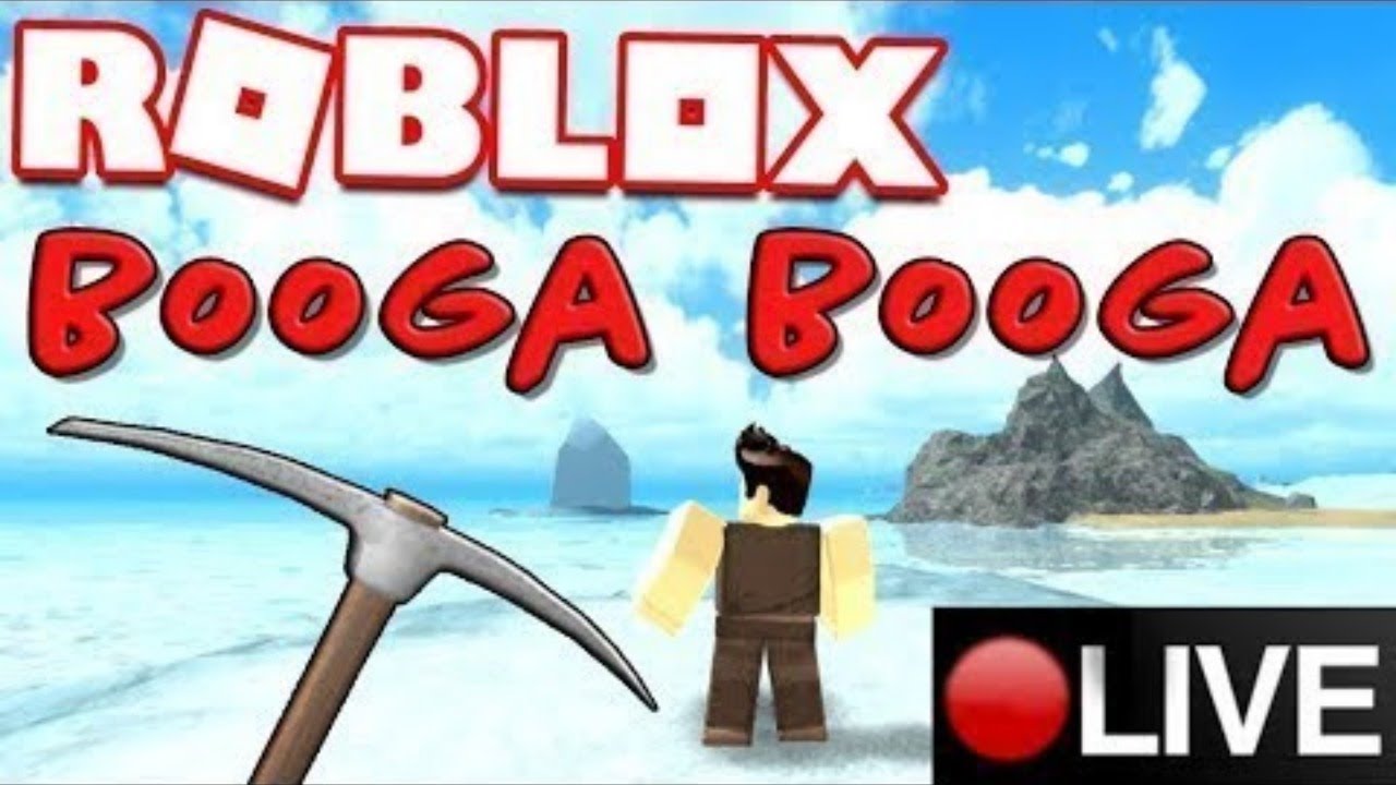 Booga Booga Livestream Roblox Youtube - roblox booga booga live stream