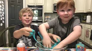 Parker and Grayson make slime