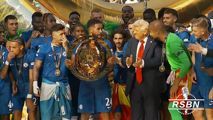 WATCH: President Trump Hands out Awards for the FIFA Club World Cup Final - 7/13/25