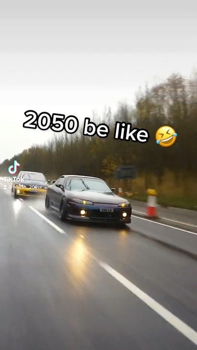 THE FIRST FULL ELECTRIC **NISSAN SILVIA S15** JDM CAR 2050 ULEZ