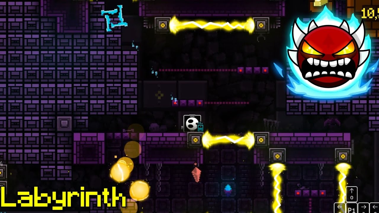 ( Extreme Demon Platformer ) | Labyrinth by tricipital | Geometry Dash 2.2