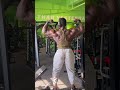 Olara Derrick pro IFBB bodybuilder who's based in China 🇨🇳, he's a resident of gulu, Uganda.