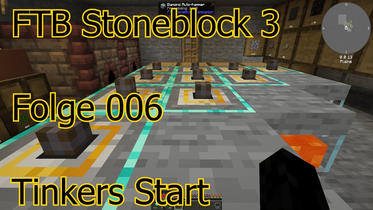 FTB Stoneblock 3 #006 Tinkers - YouTube