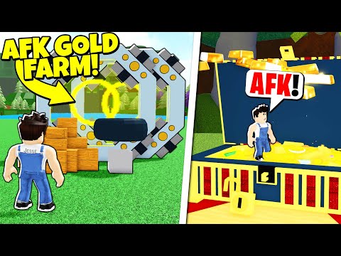 THE CHEAPEST & FASTEST AFK GOLD BLOCK FARM In Build a Boat! *Insane!*