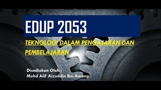 EDUP 2053 TEKNOLOGI PENGAJARAN DAN PEMBELAJARAN (TAJUK : MENARA PENDINGIN)
