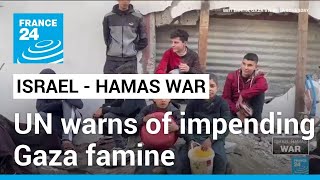 ‘Our children are dying’: UN warns of impending Gaza famine • FRANCE 24 English