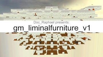 Procedural Map - gm_liminalfurniture_v1 [GMOD] [On Workshop]