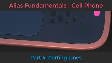 Alias Fundamentals: Cell Phone part 4