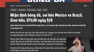 Brazil vs Mexico 32 Hіghlіghts & All Goals  Friendly Match 2024