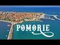 POMORIE 4K DRONE BULGARIA 2024 Peninsula On The Bulgarian Coast Central Beach Sandbar POMORIE 4K DRONE BULGARIA 2024 Peninsula On The Bulgarian Coast Central Beach Sandbar