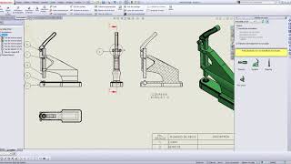 Mise En Plan Solidwork Dessin Ensemble