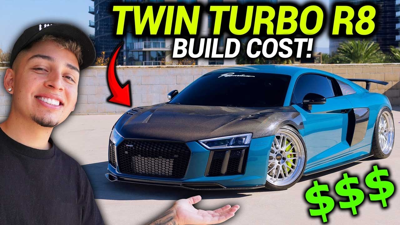 HOW MUCH MONEY IVE SPENT ON MY TWIN TURBO AUDI R8 BUILD... - YouTube