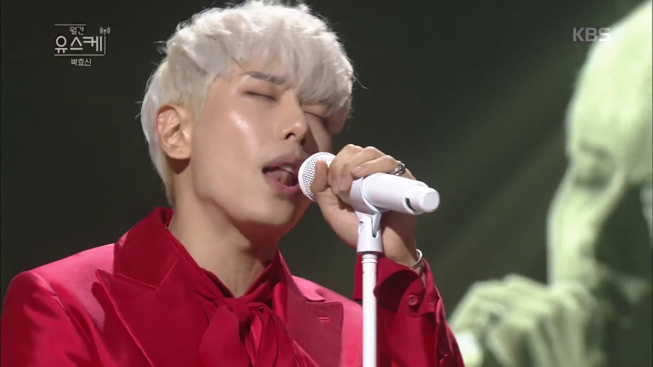 유희열의 스케치북 - 박효신 - It's Gonna Be Rolling.  20161030