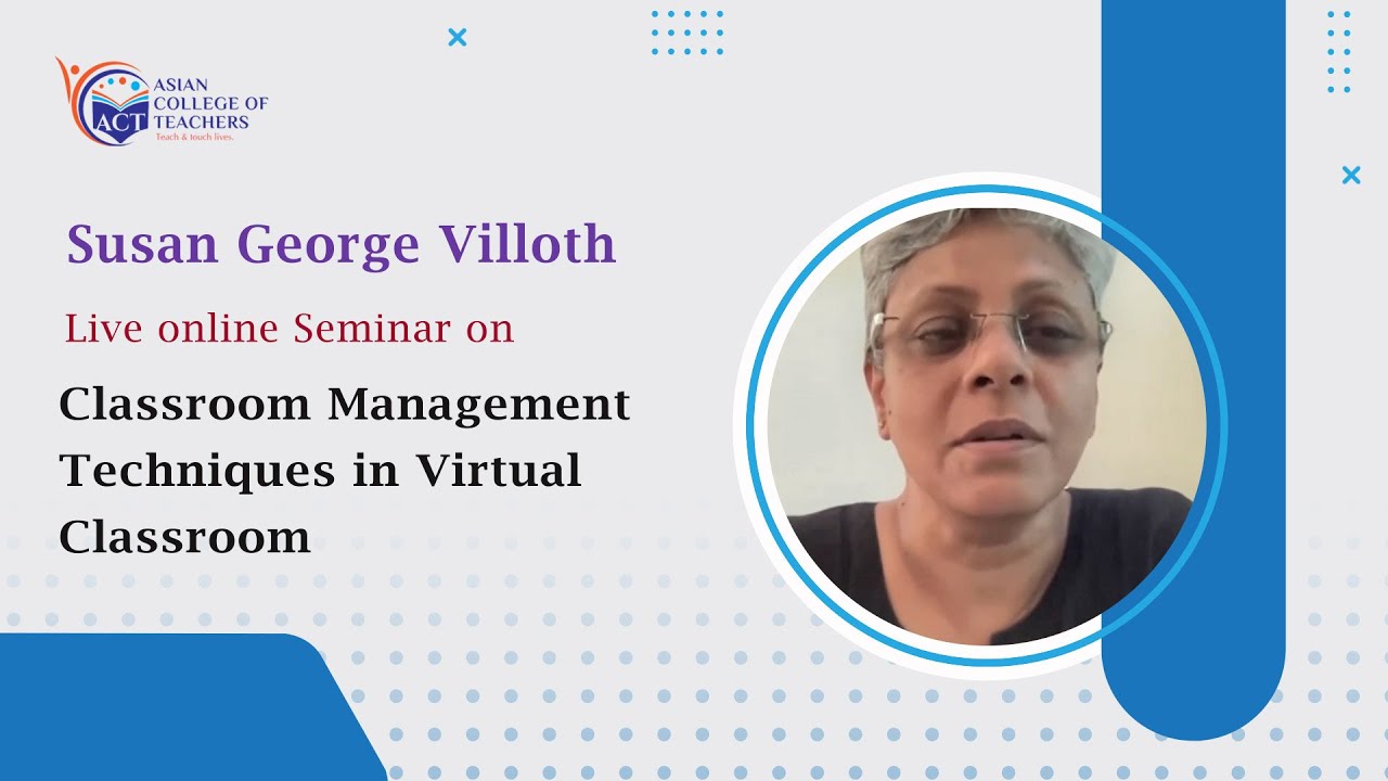 Live Online Seminar on Classroom Management Techniques - Virtual ...