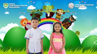 Pujilah Tuhan Dengan Musik | Lagu Rohani Anak