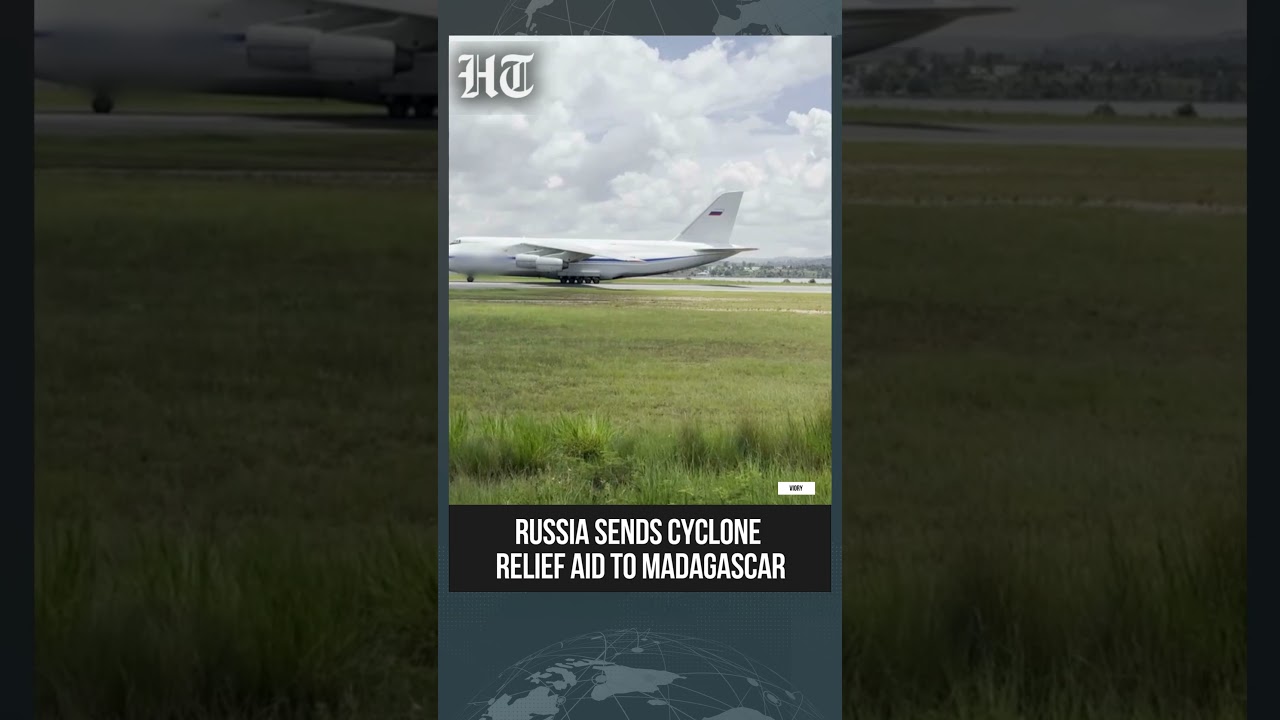 Russia Delivers Disaster Relief With Emergency Equipment to Cyclone-Hit Madagascar | #shorts