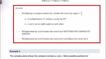 An Introduction to Complex Numbers as Vectors - Extension 2