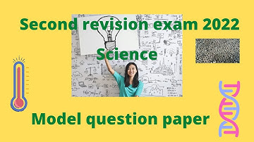 #10thscience English medium second revision exam 2022 model question paper