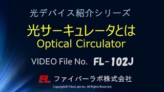 光サーキュレータ(Circulator)とは　ファイバーラボ株式会社