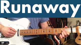 Video thumbnail of "Del Shannon Runaway Guitar Lesson + Tutorial + TABS"