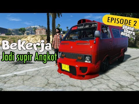 Kerja Sebagai Supir Angkot#2 | GTA V Story Life