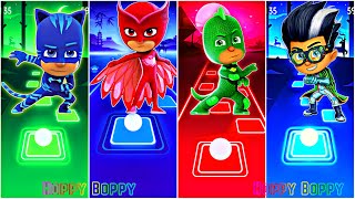 PJ Masks: CatBoy 🆚 Gekko 🆚 Owlette 🆚 Night Ninja 🆚 Luna Girl 🆚 Romeo 🆚 Ice Cub 🎶 Tiles Hop EDM Rush