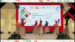 Download lagu New Kala Cinta Menggoda Line Dance, Choreo Wiwied Uld cab Surabaya ,Demo by TEC Surabaya