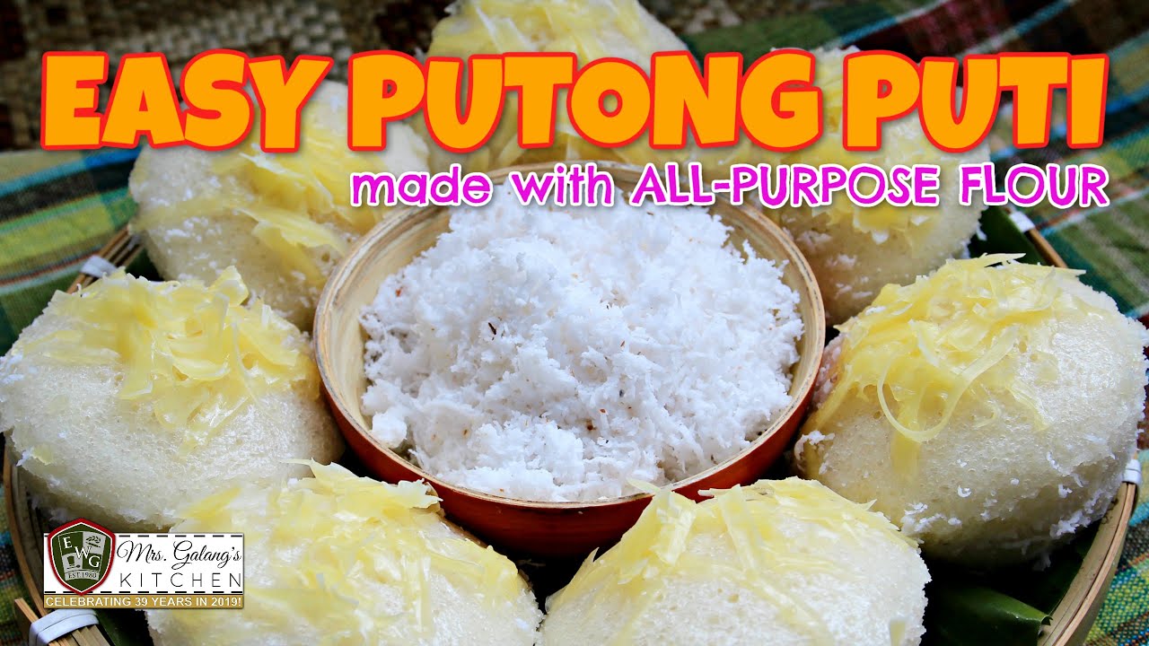 ⁣EASY PUTONG PUTI made with ALL-PURPOSE FLOUR (Mrs.Galang's Kitchen S11 Ep8)