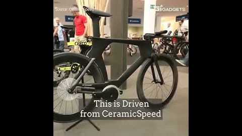 No chain or derailleur, this might be the world’s most efficient drivetrain.