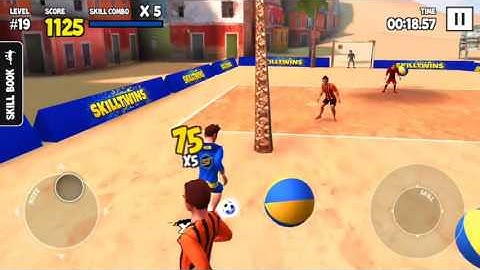 That Skill Run! 2 497 points on Level 19 in the #SkillTwinsFootballGame @SkillTwins