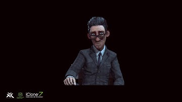 iClone Motion Live - Faceware + LeapMotion Clip 01