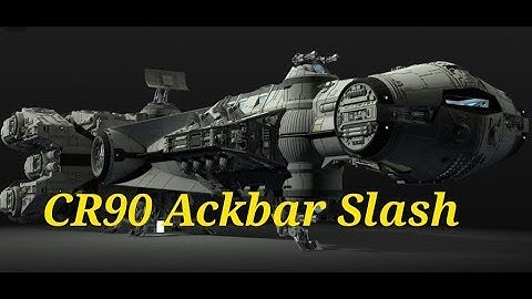 Star Wars Armada: CR90 Ackbar Slash