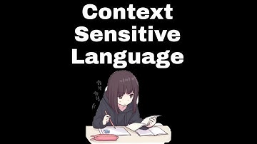 Context-Sensitive Language-2