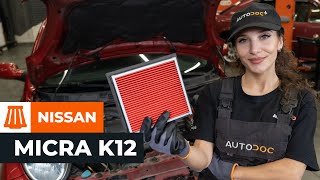 Jak zmienić Filtr powietrza silnika NISSAN MICRA II (K11) - przewodnik