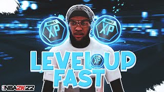 HOW TO LEVEL UP FAST IN NBA 2K22 CURRENT GEN! HIT LEVEL 40 IN 2 DAYS AFTER THIS VIDEO ?