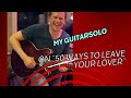 50 ways to leave your lover fusion guitar solo